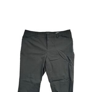 Lord & Taylor Kelly Ankle Black Cropped Pants Capris Size 16